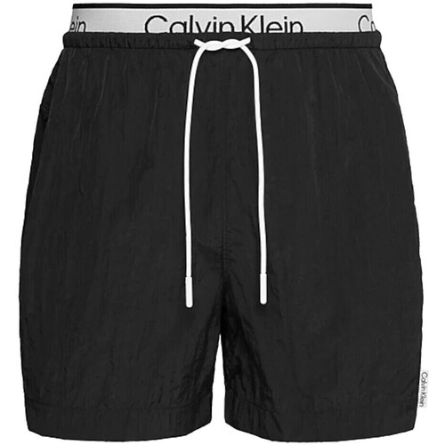 Kleidung Herren Shorts / Bermudas Calvin Klein Jeans 00GMS4S845 Schwarz