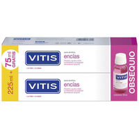 Beauty Badelotion Vitis Gums Zahnpasta Mit Fluorid Duo 2 X 