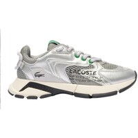 Schuhe Damen Sneaker Low Lacoste Zapatillas  en color plata para Silbern