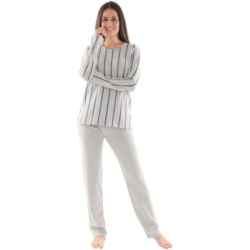 Kleidung Damen Pyjamas/ Nachthemden Christian Cane MILANO Grau