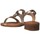 Schuhe Damen Sandalen / Sandaletten Rks 5345 Gold