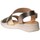 Schuhe Damen Sandalen / Sandaletten Rks 5403 Gold