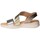 Schuhe Damen Sandalen / Sandaletten Rks 5403 Gold