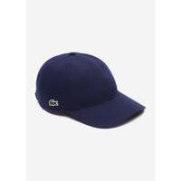 Accessoires Herren Schirmmütze Lacoste Cotton twill cap - navy blue Blau