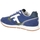 Schuhe Herren Sneaker Faguo ELM BASKETS SYN WOVEN SUE Blau