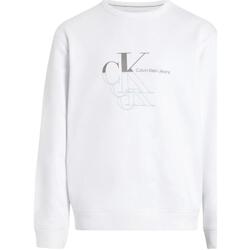 Kleidung Herren Sweatshirts Calvin Klein Jeans  Weiss
