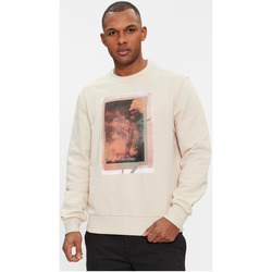 Kleidung Herren Sweatshirts Calvin Klein Jeans K10K112756 Beige