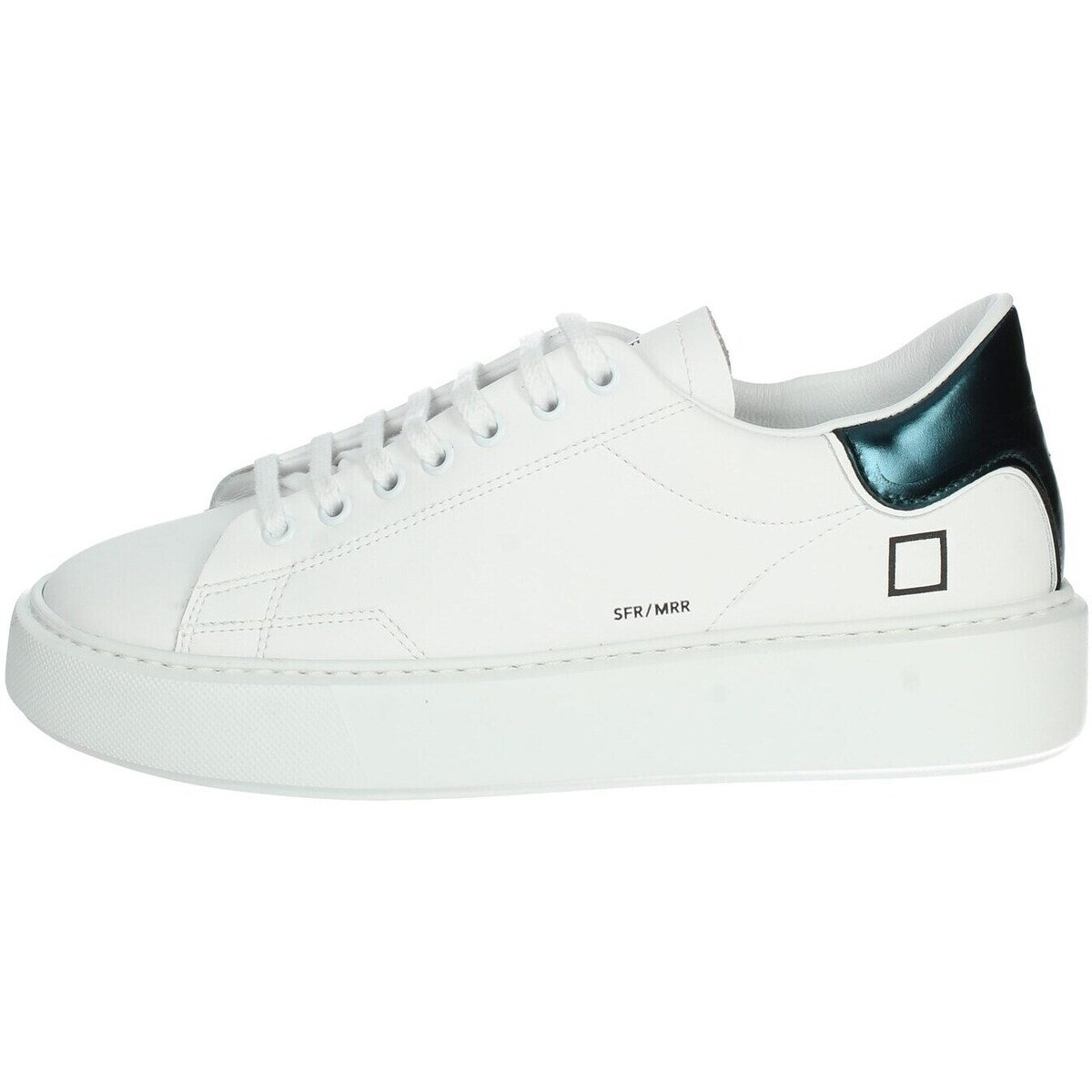 Schuhe Damen Sneaker High Date W391-SF-MR-WL Weiss