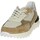 Schuhe Damen Sneaker High Date W391-LM-NY-IV Beige