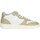 Schuhe Damen Sneaker High Date W391-CD-PO-IN Weiss