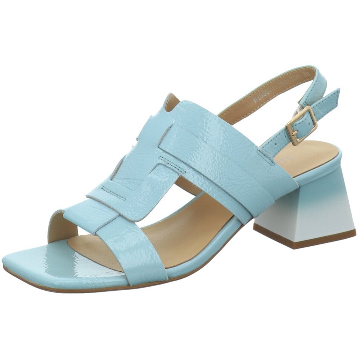 Schuhe Damen Sandalen / Sandaletten Regarde Le Ciel Sandaletten Amalia-01-mint Blau