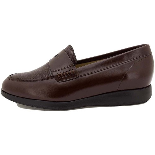 Schuhe Damen Slipper Piesanto 235544 Braun