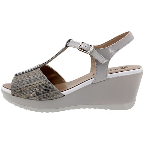 Schuhe Damen Sandalen / Sandaletten Piesanto 1980 Grau