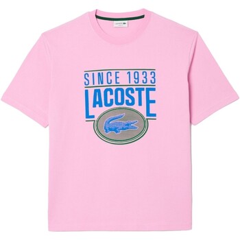 Kleidung Herren T-Shirts Lacoste  Rosa