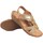 Schuhe Damen Multisportschuhe Amarpies Damensandale  26620 abz bronze Gelb