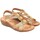 Schuhe Damen Multisportschuhe Amarpies Damensandale  26620 abz bronze Gelb
