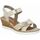 Schuhe Damen Sandalen / Sandaletten Remonte R6252 Gold