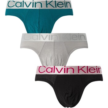 Unterwäsche Herren Slips Calvin Klein Jeans 3er-Pack Reconsidered Steel Hüftslips Multicolor