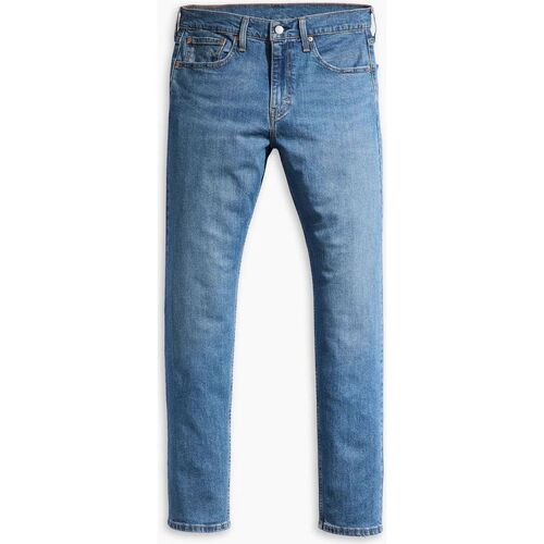 Kleidung Herren Jeans Levi's 29507 1439 - 502 TAPER-FROZEN IN TIME ADV Blau