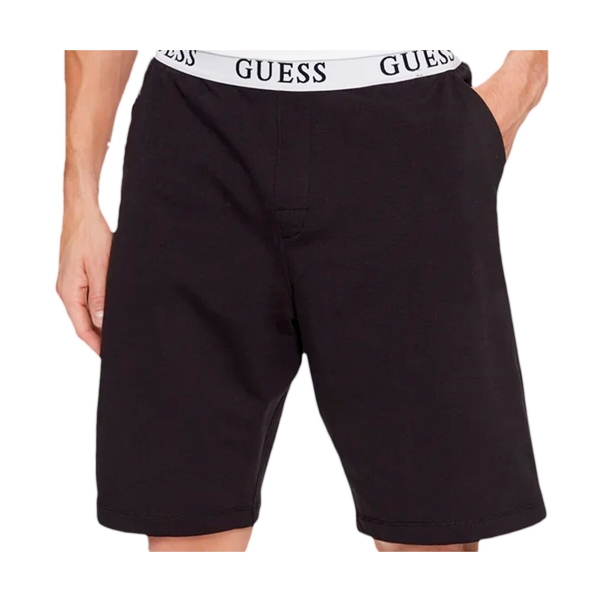 Kleidung Herren Shorts / Bermudas Guess active Schwarz