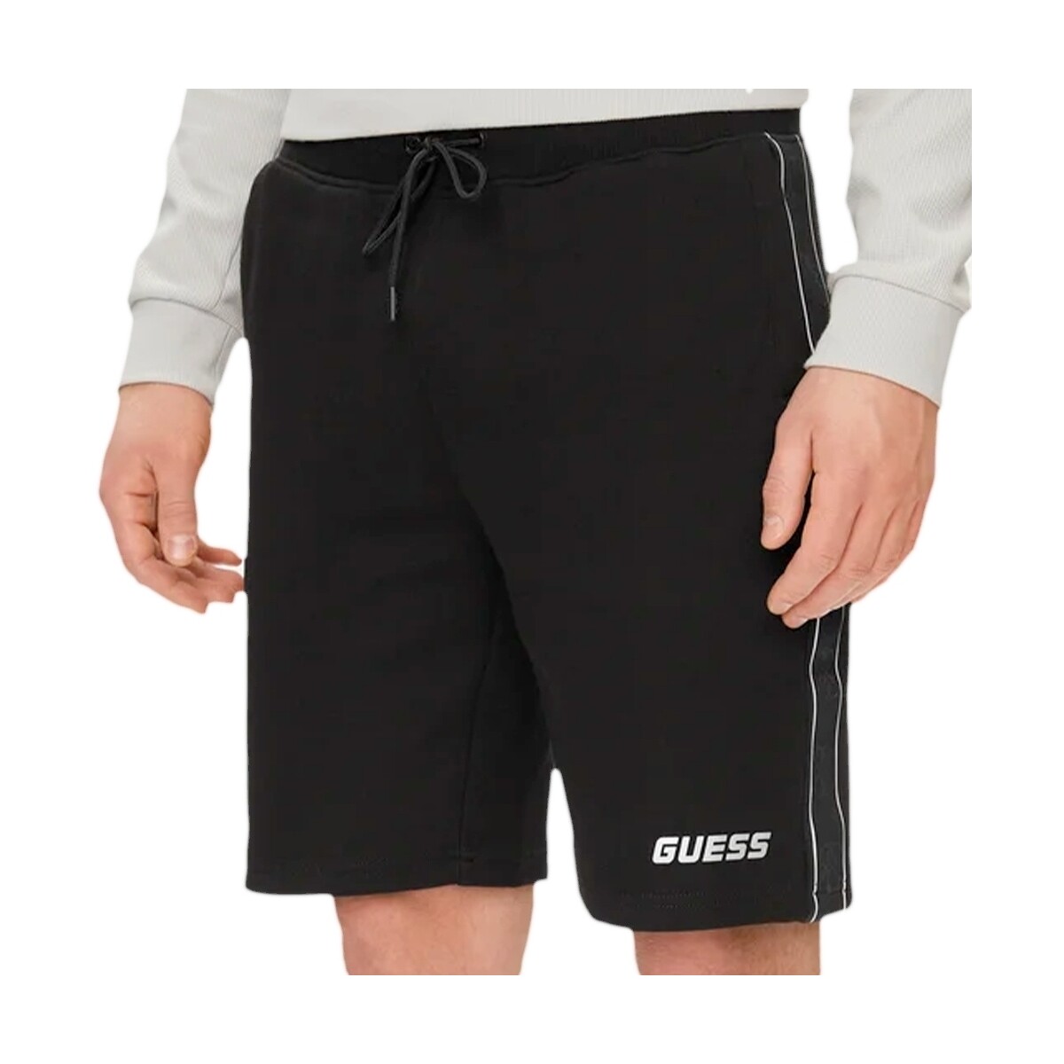 Kleidung Herren Shorts / Bermudas Guess Relief Schwarz