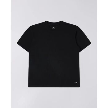 Edwin  T-Shirts & Poloshirts I030214.89.67 OVERSIZE BASIC-BLACK