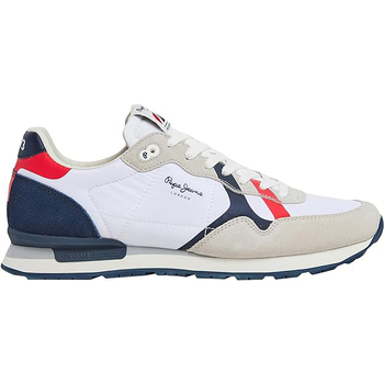 Pepe jeans SPORTIVA  BRIT ROAD M PMS40007 Weiss