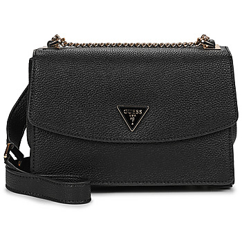 Taschen Damen Umhängetaschen Guess CRESIDIA CONVERTIBLE CROSSBODY Schwarz