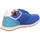 Schuhe Jungen Derby-Schuhe & Richelieu Bisgaard Klettschuhe WINSTON 44103-124-1742 Blau