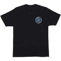 Kleidung Herren T-Shirts Santa Cruz SCA-TEE-10845 Schwarz