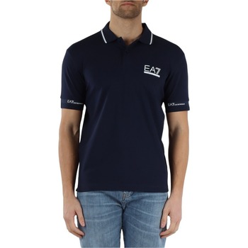 Kleidung Herren T-Shirts & Poloshirts Emporio Armani EA7 3DPF19PJ04Z Blau