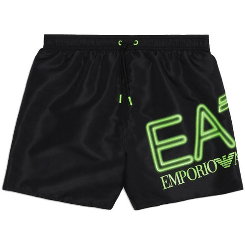 Kleidung Herren Shorts / Bermudas Emporio Armani EA7 9020004R736 Schwarz