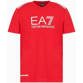 Kleidung Herren T-Shirts & Poloshirts Emporio Armani EA7 3DPT29PJULZ Rot
