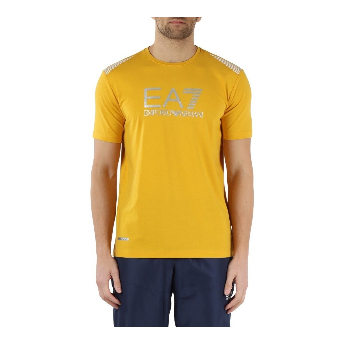 Kleidung Herren T-Shirts & Poloshirts Emporio Armani EA7 3DPT29PJULZ Gelb