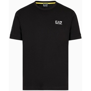 Kleidung Herren T-Shirts & Poloshirts Emporio Armani EA7 3DPT35PJ02Z Schwarz