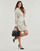Kleidung Damen Kurze Kleider Guess NEW LS ALYA PRINTED Beige