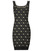 Kleidung Damen Kurze Kleider Guess SARAH 4G SL DRESS SWTR Schwarz