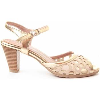 Schuhe Damen Sandalen / Sandaletten Leindia 87357 Gold