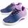 Schuhe Damen Sneaker Low Leindia 88578 Violett