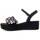 Schuhe Damen Sandalen / Sandaletten Montevita 89060 Schwarz