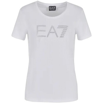 Kleidung Damen T-Shirts Emporio Armani EA7 3DTT21-TJFKZ Weiss