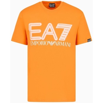 Kleidung Herren T-Shirts & Poloshirts Emporio Armani EA7 3DPT37PJMUZ Orange