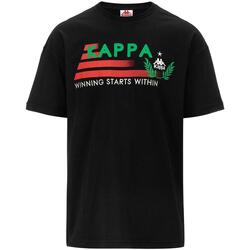 Kleidung T-Shirts Kappa  Schwarz