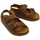 Schuhe Kinder Sandalen / Sandaletten Plakton Petrol baby Sandals - Beige Braun