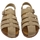 Schuhe Kinder Sandalen / Sandaletten Plakton Panza Baby Sandals - Lino Beige