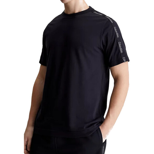 Kleidung Herren T-Shirts Calvin Klein Jeans 00GMS4K187 Schwarz