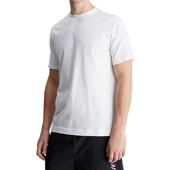 Kleidung Herren T-Shirts Calvin Klein Jeans 00GMS4K187 Weiss