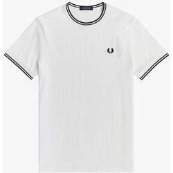 Kleidung Herren T-Shirts Fred Perry M3519 Weiss