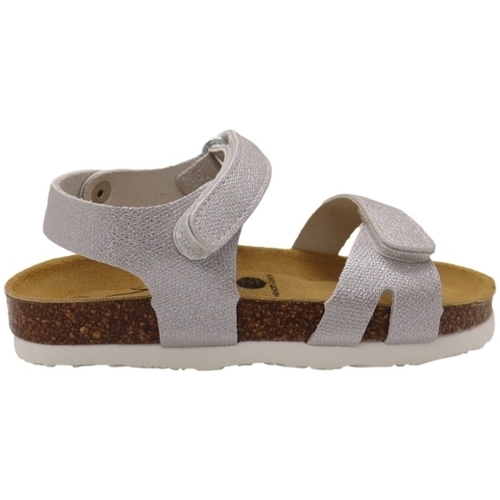 Schuhe Kinder Sandalen / Sandaletten Plakton Sandra Kids Sandals - Plata Silbern