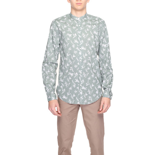 Kleidung Herren Langärmelige Hemden Antony Morato MMSL00631-FA430609 Grün